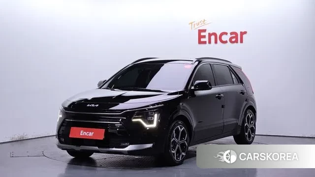 Kia Di Ol Nu Niro 2022 Черный из Кореи