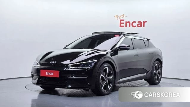 Kia EV6 2022 Черный из Кореи