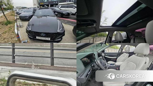 Hyundai Sonata (DN8) 2020 Черный из Кореи