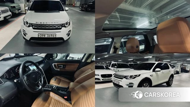 Land Rover Discovery Sports 2018 Белый из Кореи