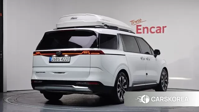 Kia Carnival 4th generation 2020 Белый из Кореи