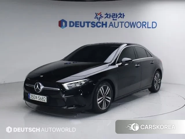 Mercedes-Benz A-Class W177 2021 Черный из Кореи