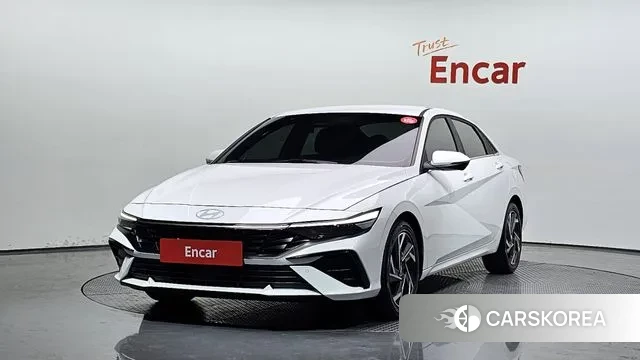 Hyundai The New Avante (CN7) 2024 Белый из Кореи