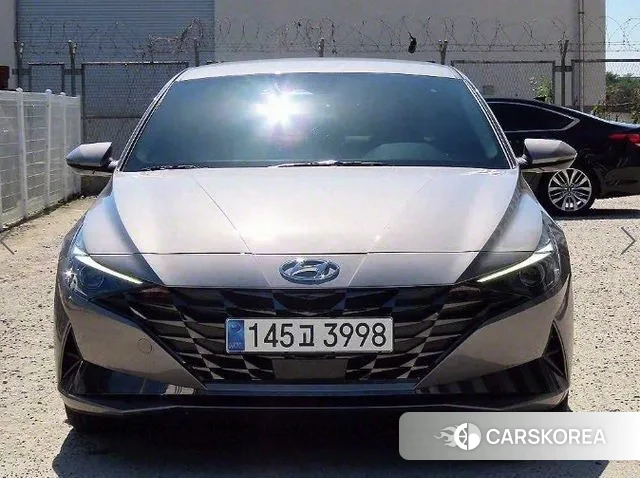 Hyundai Avante (CN7) 2021 Серый из Кореи