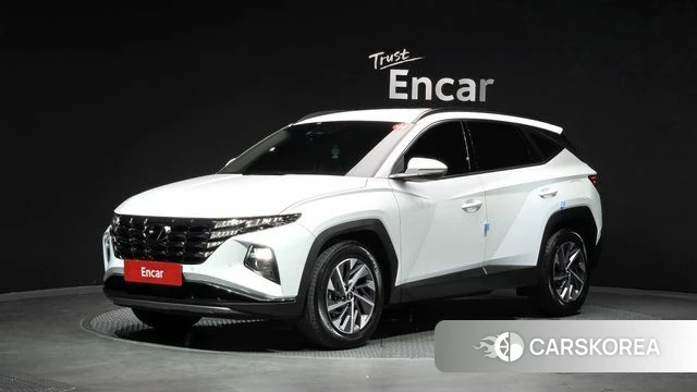 Hyundai Tucson Hybrid (NX4) 2022 Белый из Кореи