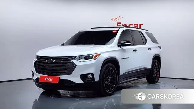 Chevrolet (GM Daewoo) Traverse 2021 Белый из Кореи