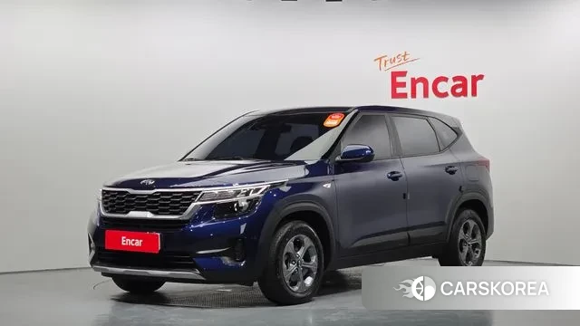 Kia Seltos 2021 Синий из Кореи