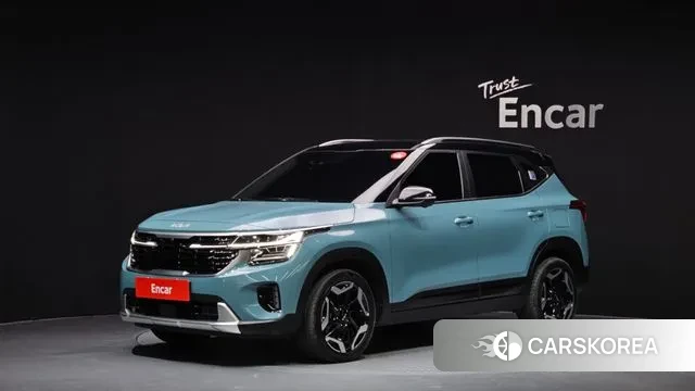 Kia The New Seltos 2023 Синий нефрит из Кореи