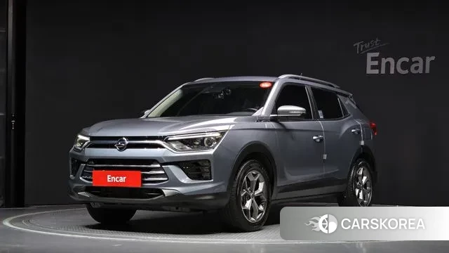 Ssangyong Beautiful Korando 2021 Серый из Кореи