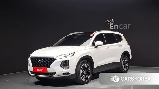 Hyundai Santa Fe TM 2018 Белый из Кореи