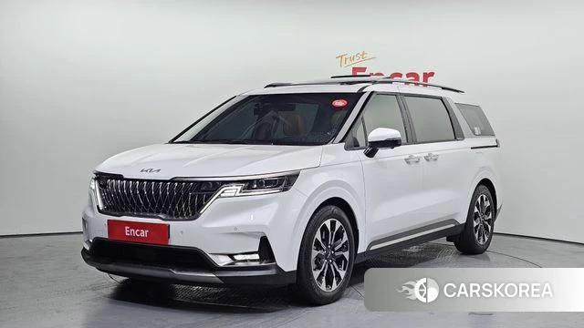 Kia Carnival 4th generation 2023 Белый из Кореи