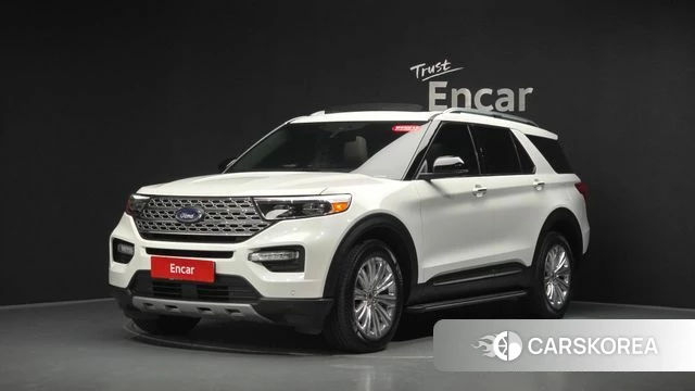 Ford Explorer 6th Generation 2021 Белый из Кореи
