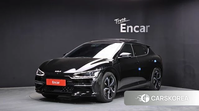 Kia EV6 2021 Черный из Кореи
