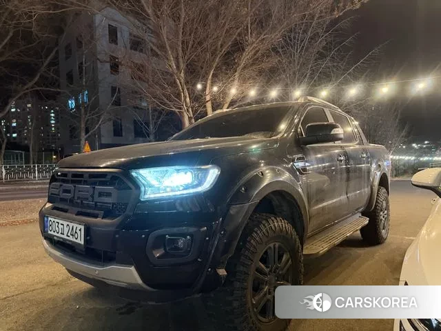 Ford Ranger 3rd Generation 2022 Черный из Кореи