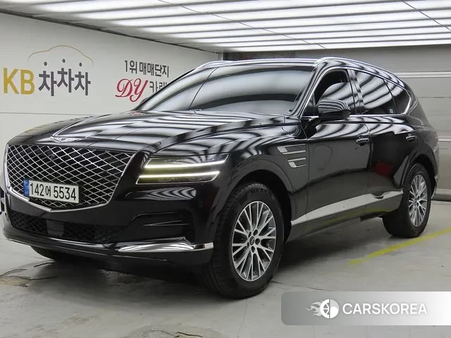 Genesis GV80 2021 Черный из Кореи