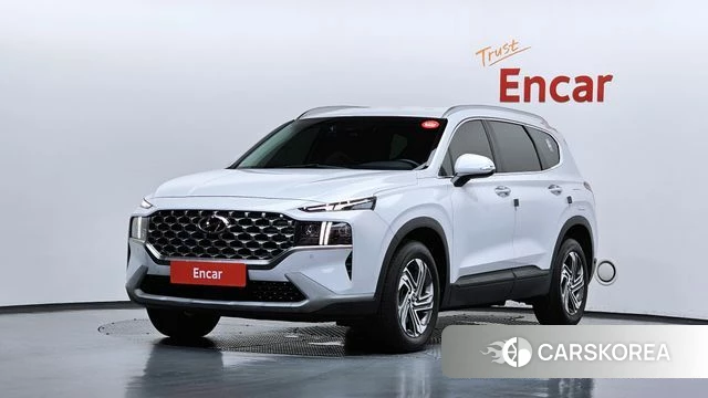 Hyundai The New Santa Fe 2022 Белый из Кореи