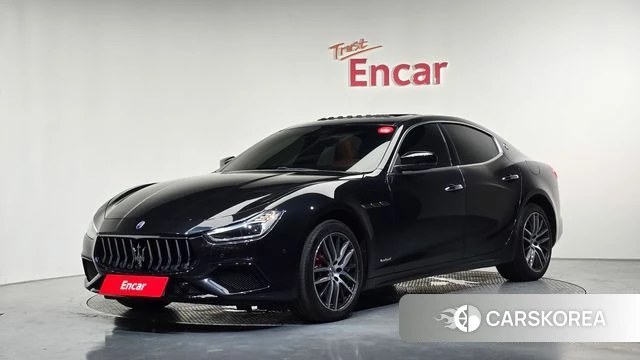 Maserati Ghibli 2019 Черный из Кореи