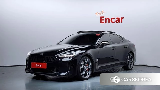 Kia Stinger 2020 Черный из Кореи