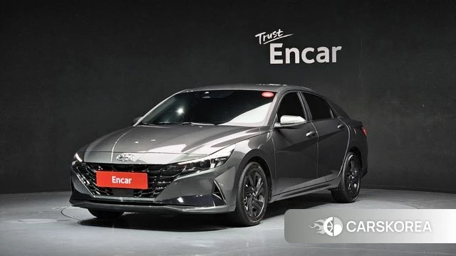 Hyundai Avante (CN7) 2021 Серый из Кореи