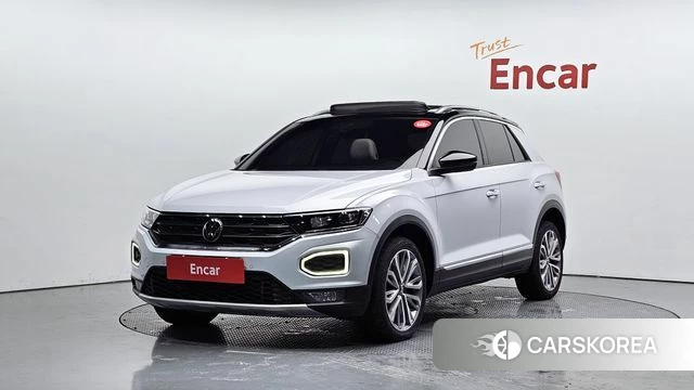 Volkswagen T-Roc 2022 Белый из Кореи