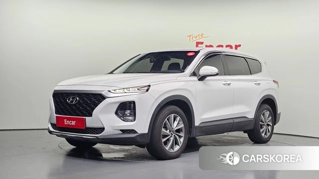 Hyundai Santa Fe TM 2018 Белый из Кореи