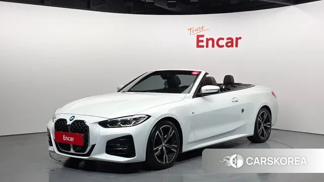 BMW 4 Series (G22) 2021 Белый из Кореи