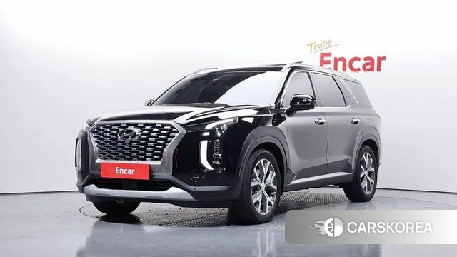 Hyundai Palisade 2022 Черный из Кореи