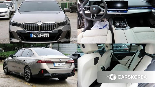 BMW 5 Series (G60) 2025 Песочный из Кореи