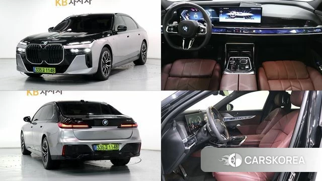 BMW 7 Series (G70) 2025 Черный из Кореи