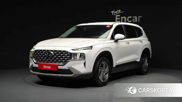 Hyundai The New Santa Fe 2022 Белый из Кореи