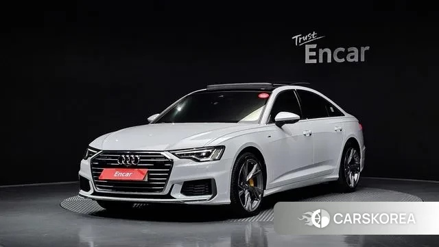 Audi A6 (C8) 2019 Белый из Кореи