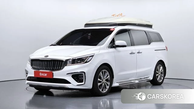 Kia The New Carnival 2019 Белый из Кореи
