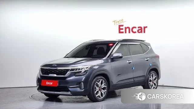 Kia Seltos 2020 Серый из Кореи