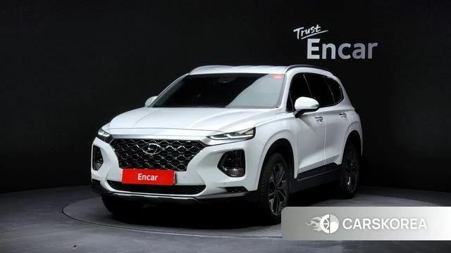 Hyundai Santa Fe TM 2019 Белый из Кореи