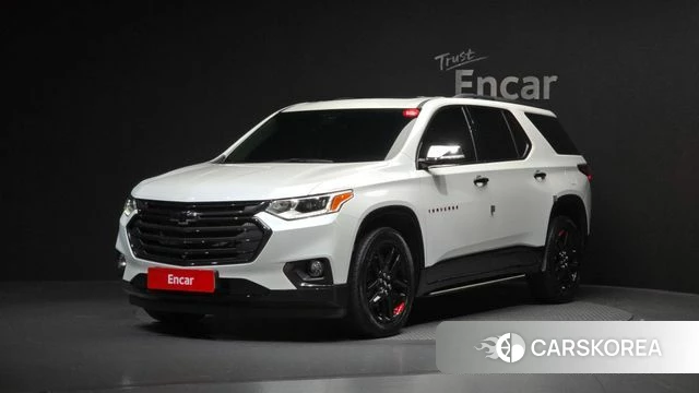 Chevrolet (GM Daewoo) Traverse 2021 Белый из Кореи