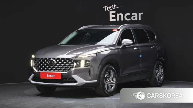 Hyundai The New Santa Fe 2022 Серый из Кореи