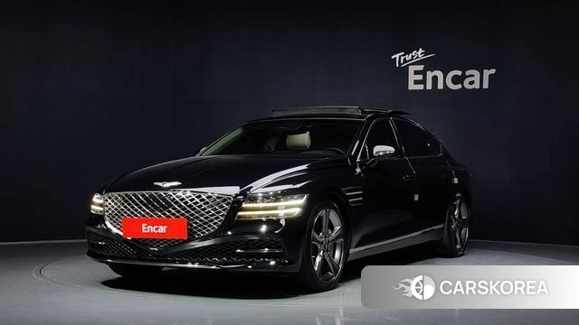 Genesis G80 (RG3) 2021 Черный из Кореи