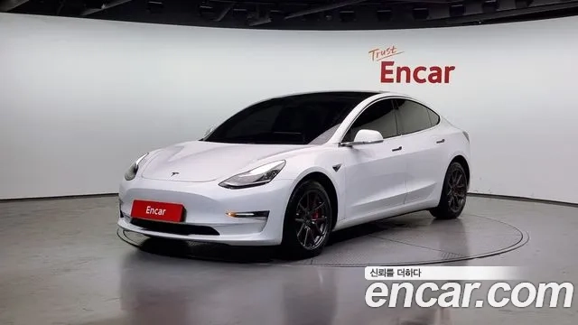 Tesla Model 3 2020 Белый из Кореи