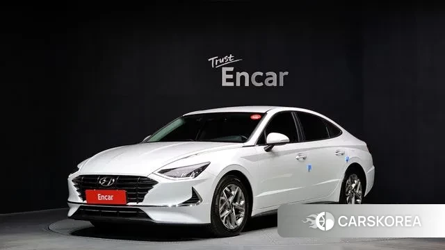 Hyundai Sonata (DN8) 2020 Белый из Кореи