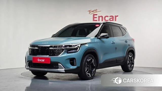 Kia The New Seltos 2024 Синий нефрит из Кореи