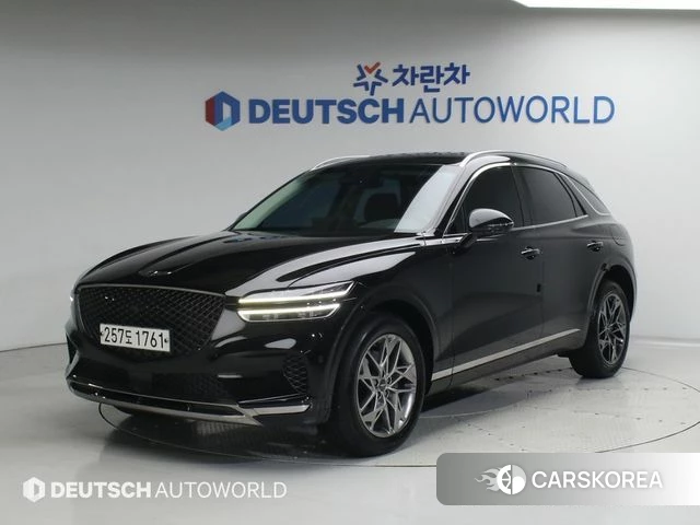 Genesis GV70 2021 Черный из Кореи