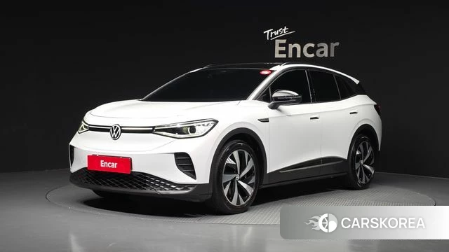 Volkswagen ID.4 2022 Белый из Кореи
