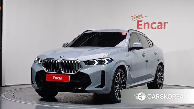 BMW X6 (G06) 2024 Серый из Кореи