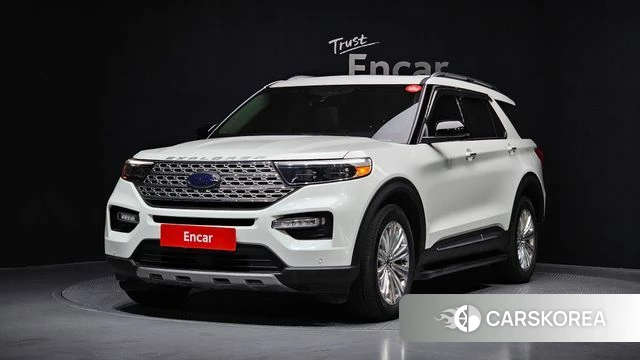 Ford Explorer 6th Generation 2022 Белый из Кореи