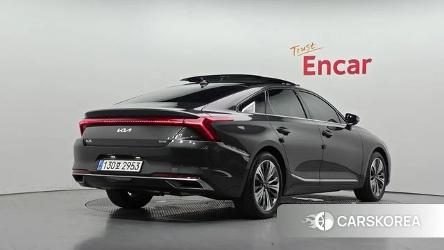 Kia K8 Hybrid 2023 Серый из Кореи