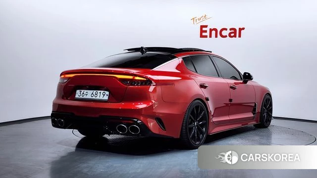 Kia Stinger 2018 Красный из Кореи