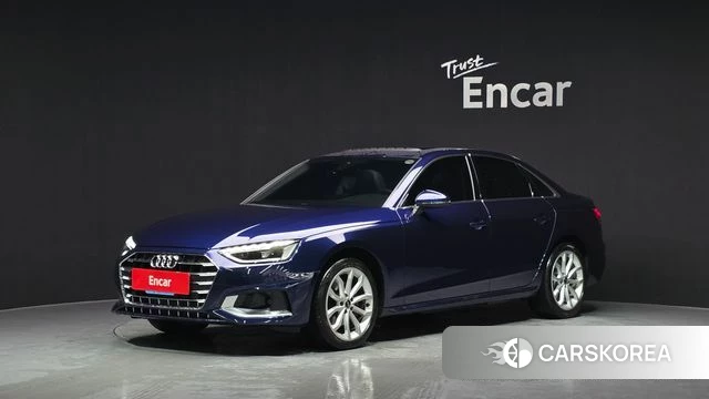 Audi A4 (B9) 2023 Синий из Кореи