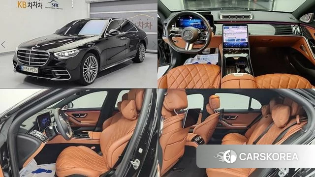 Mercedes-Benz S-Class W223 2023 Черный из Кореи