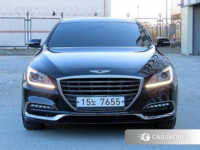 Genesis G80 2018 Черный из Кореи