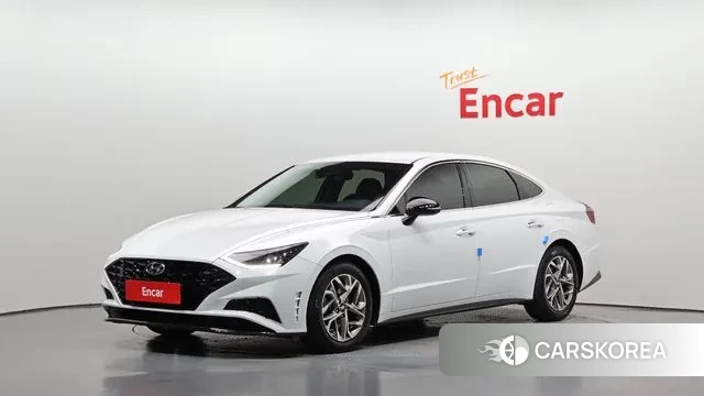 Hyundai Sonata (DN8) 2021 Белый из Кореи